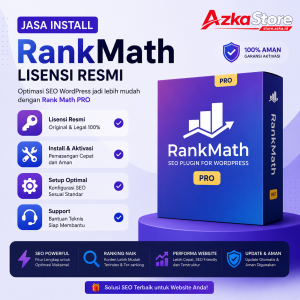 Jasa install plugin Rank Math Pro Original
