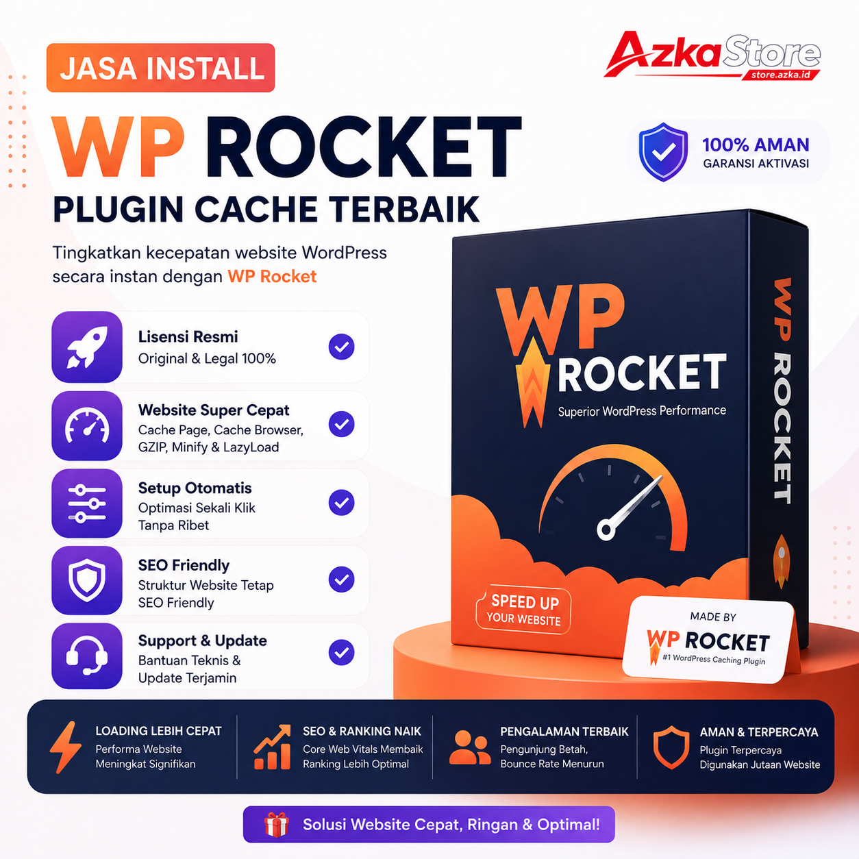 Jasa Install Plugin WP Rocket